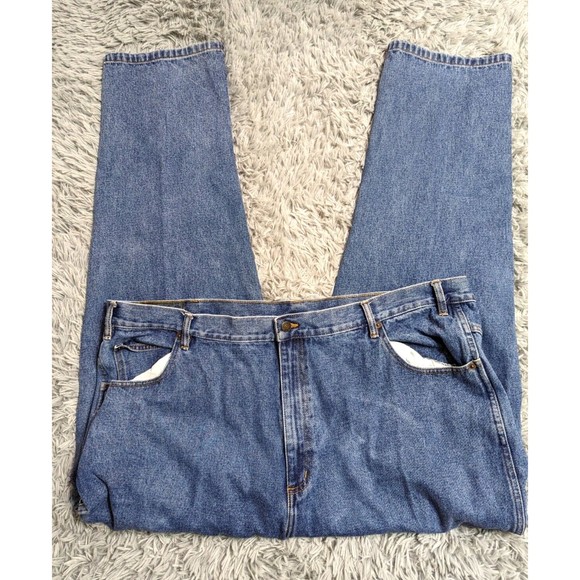 Guide Gear Mens Utility Jeans Size 46x32 Reinforced Leg Panel Hunting‎ Outdoors - Picture 3 of 10